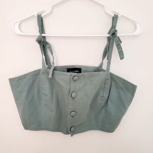 Samantha Pleet Spaghetti strap crop top